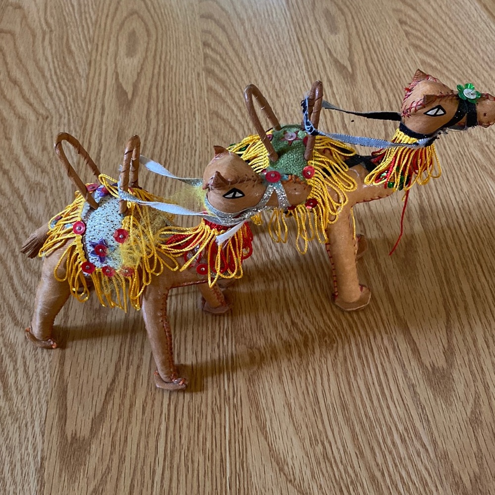 Handmade camels from Marocco